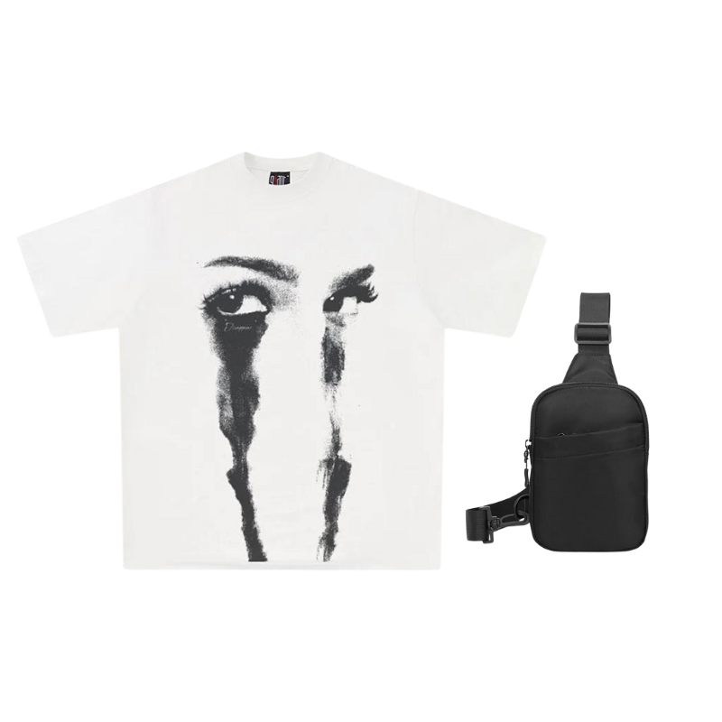 GRAPHIC TEE ´EYE´ & REGULAR FENNY PACK