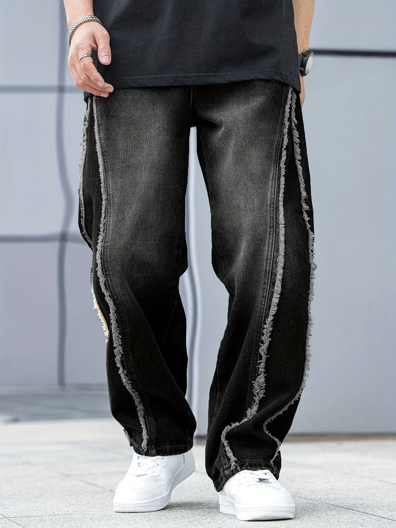 Edge Street Frayed Denim Pants