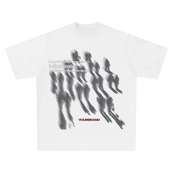 GRAPHIC TEE 'BLURRY CROWD'