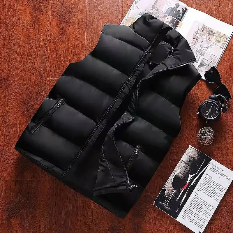 Puffer Vest with Zipper