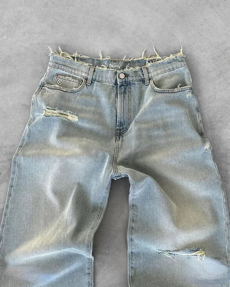 Retro High Baggy Jeans