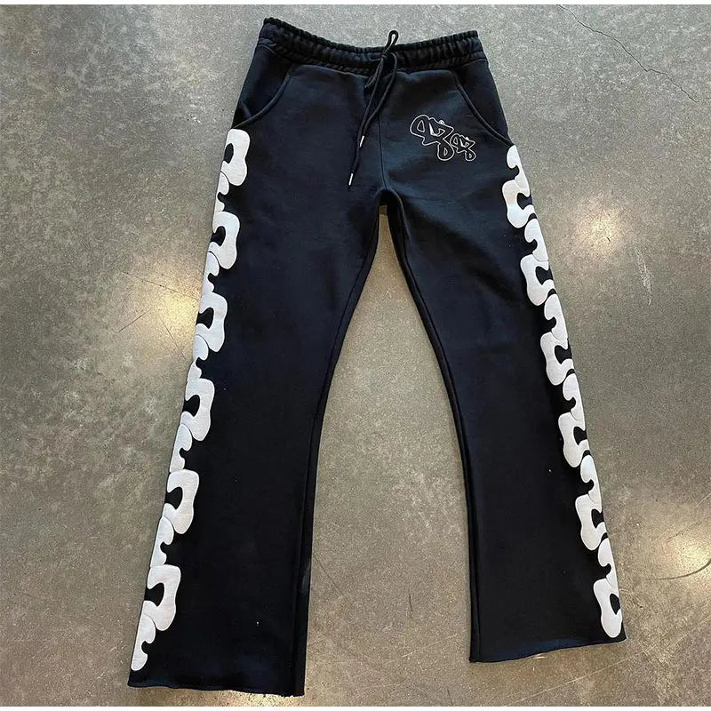 Sweatpants Side Pattern